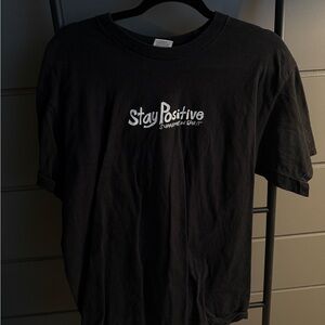 Supreme Black Stay Positive Tee